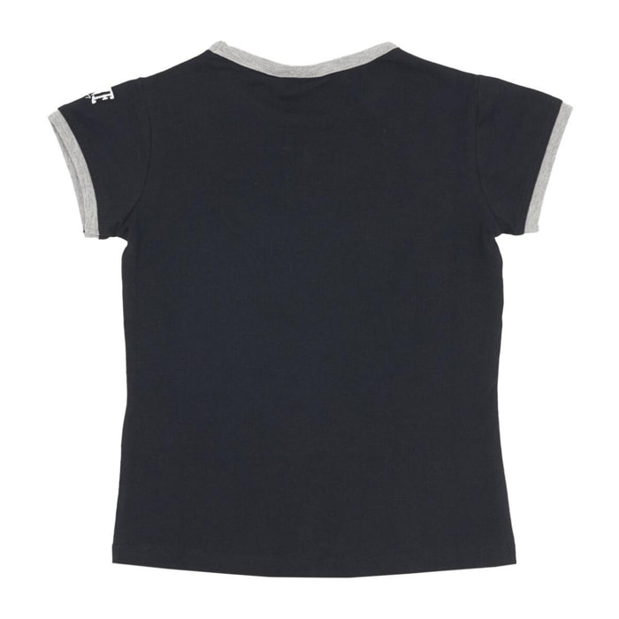 Camiseta niña manga corta y College "L"