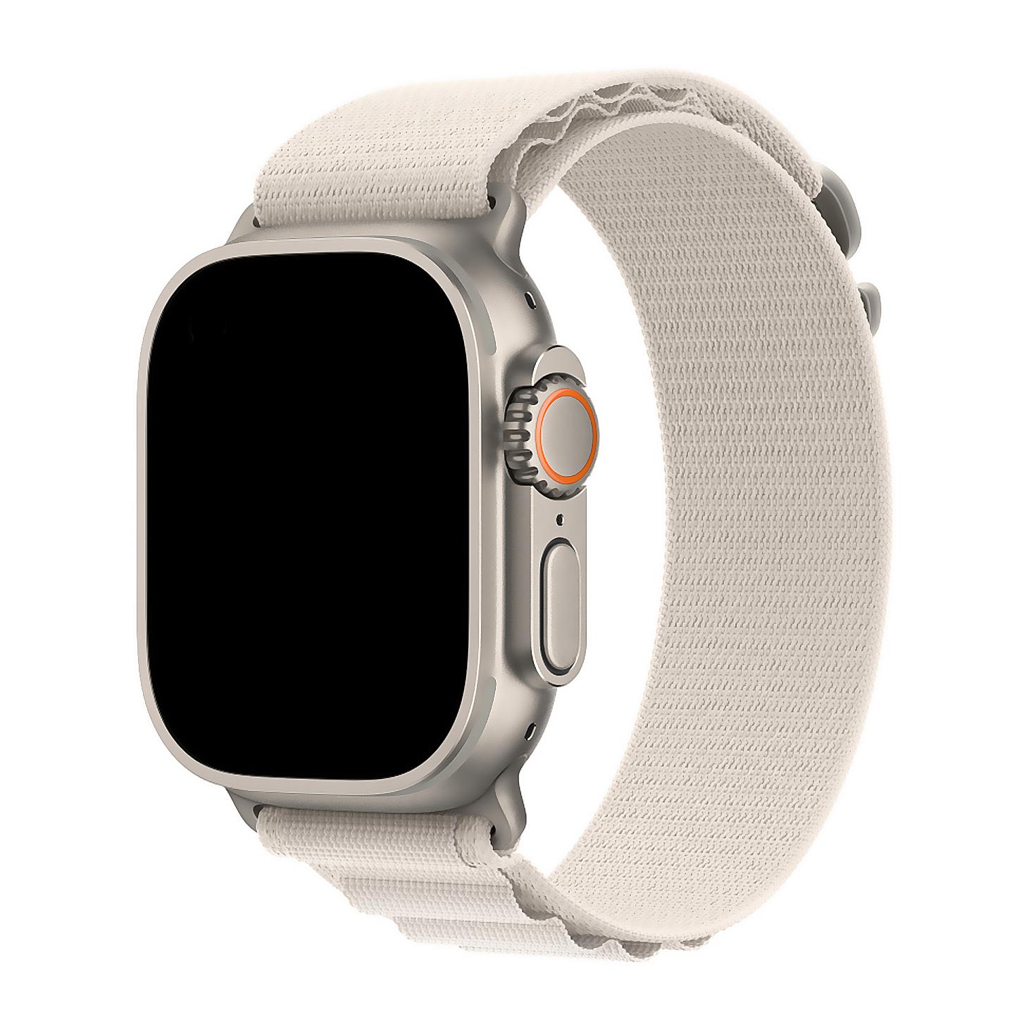 Cinturino in nylon compatibile con Apple Watch 42mm/44mm/45mm/49mm