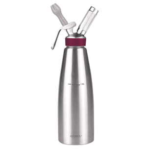 Siphon professionnel inox GOBEL - cuve inox - tête inox - 1L