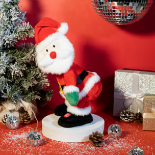 Peluche - JEUX 2 MOMES - Chanteur - Rouge et Blanc
