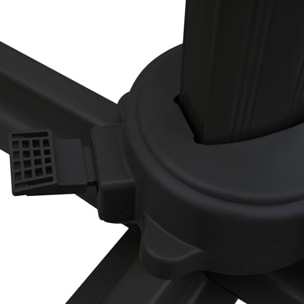 Parasol déporté MOLOKAI rectangulaire avec housse - Bleu