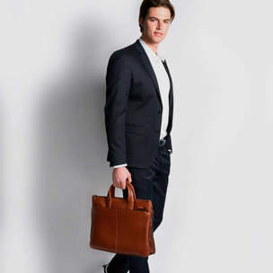 Piquadro Borsa sottile porta pc 15, espandibile