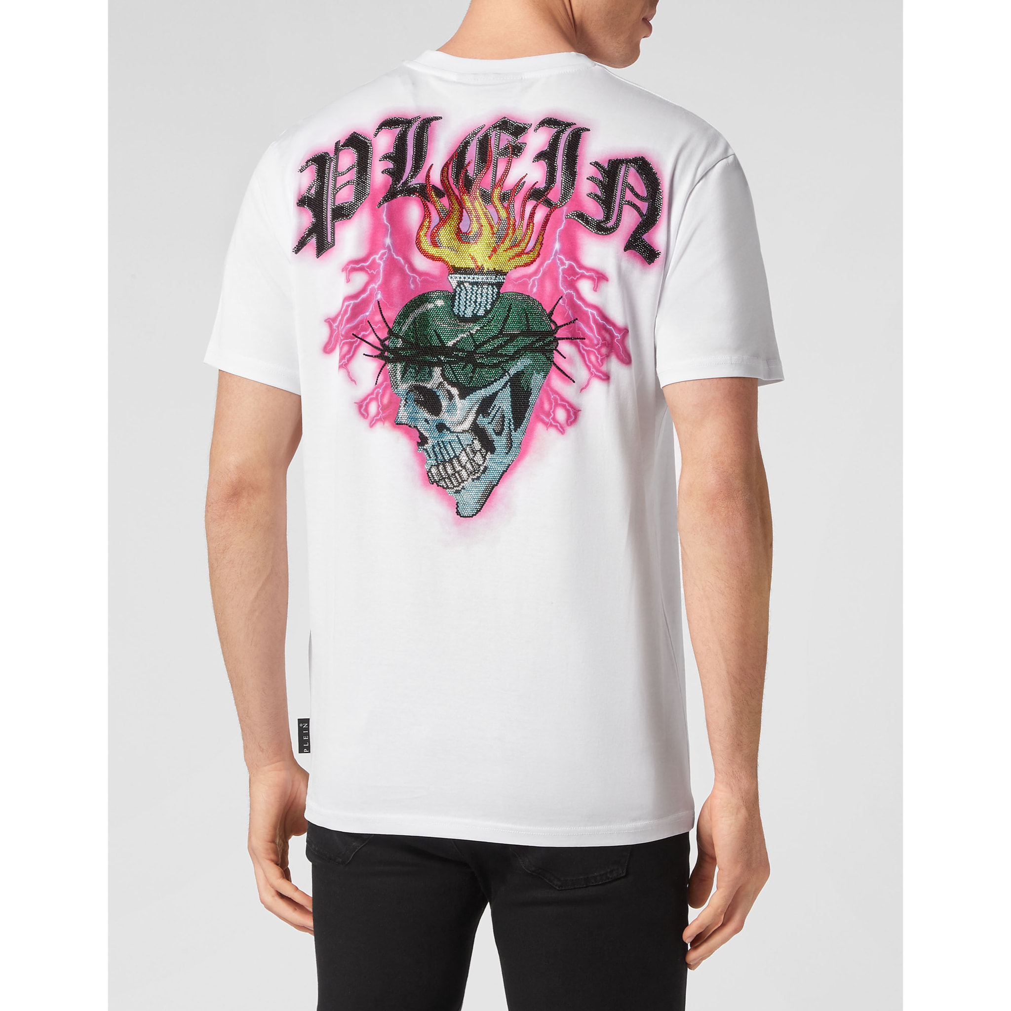 PHILIPP PLEIN T-Shirt Round Neck TATTOO