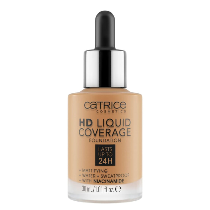 Hd Liquid Coverage Foundation - Fond de Teint Liquide Haute Couvrance 30ml