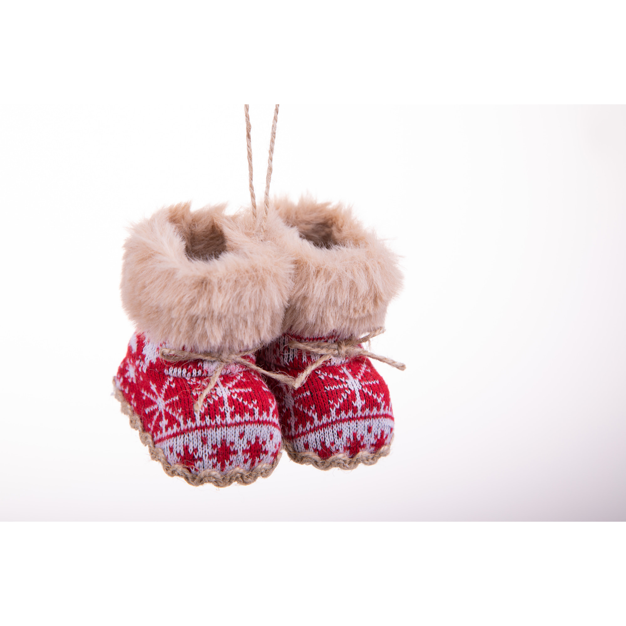 Scarponcini stoffa - Pezzi 12 - 8xH7x7cm - Bianchi Dino SpA