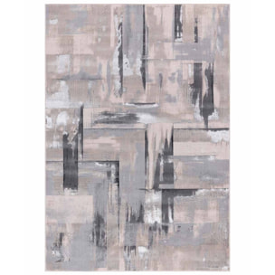 Tappeto Salotto Soggiorno Camera Contemporaneo Grigio