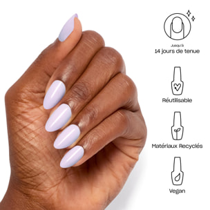 xPRESS/ON - Polly Want a Lacquer? - Faux ongles réutilisables, effet gel - Jusqu'à 14 jours de tenue