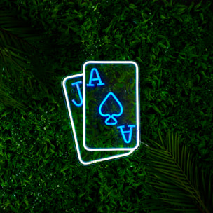 Lampe Cartes Effet Neon Usb