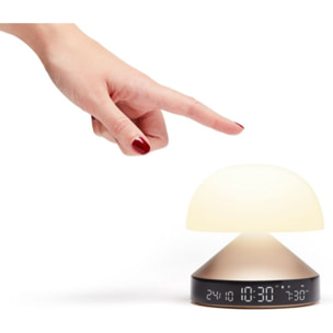 Réveil LEXON Mina Sunrise Simulateur d'aube Or