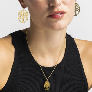 Collar acabado oro 18k