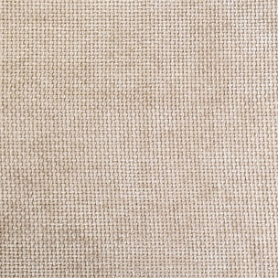 Rideau thermique et phonique velours chenille - Blanc cassé