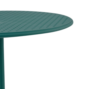 Tavolo alto da esterno in polipropilene 60x60x75cm verde – Coimbra