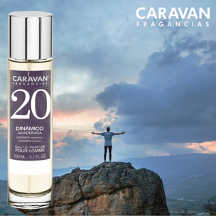 Caravan fragancias - caja de regalo con 2 perfumes nº20 de 150 ml, para hombre