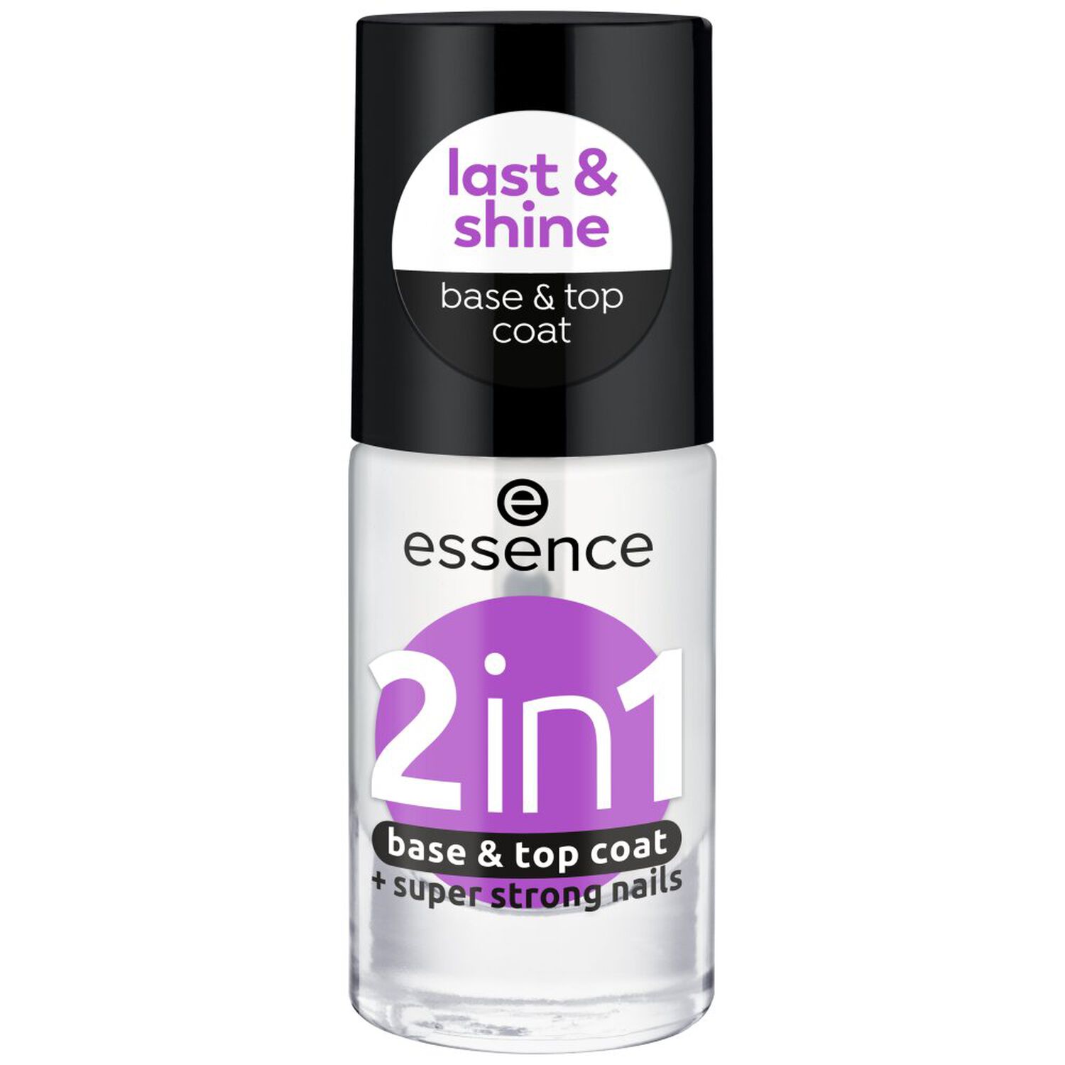 2 In 1 Base & Top Coat - Base pour Ongles 2-en-1