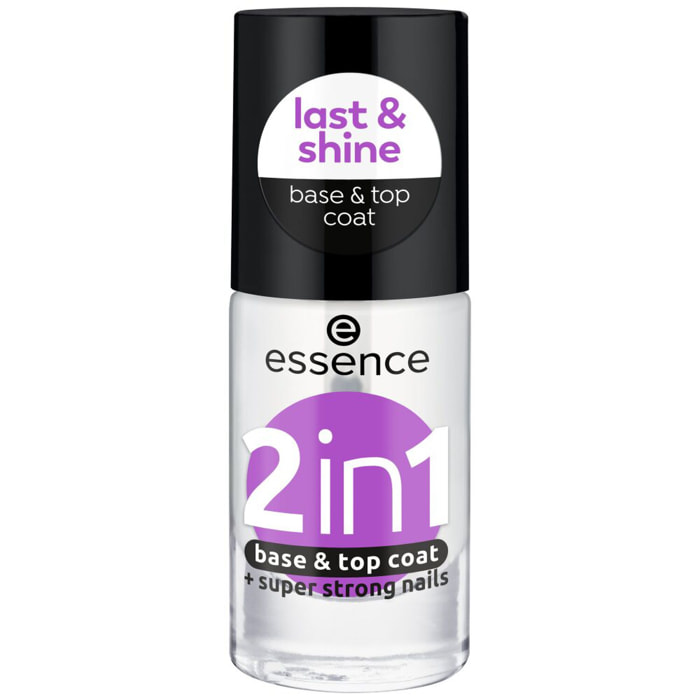 2 In 1 Base & Top Coat - Base pour Ongles 2-en-1