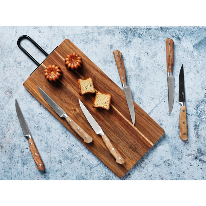 Couteaux à steak JAKOB - 6 pièces