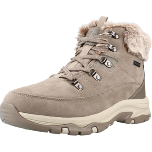 Botines Mujer Snow Worries Beis