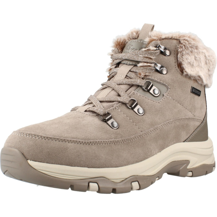 Botines Mujer Snow Worries Beis