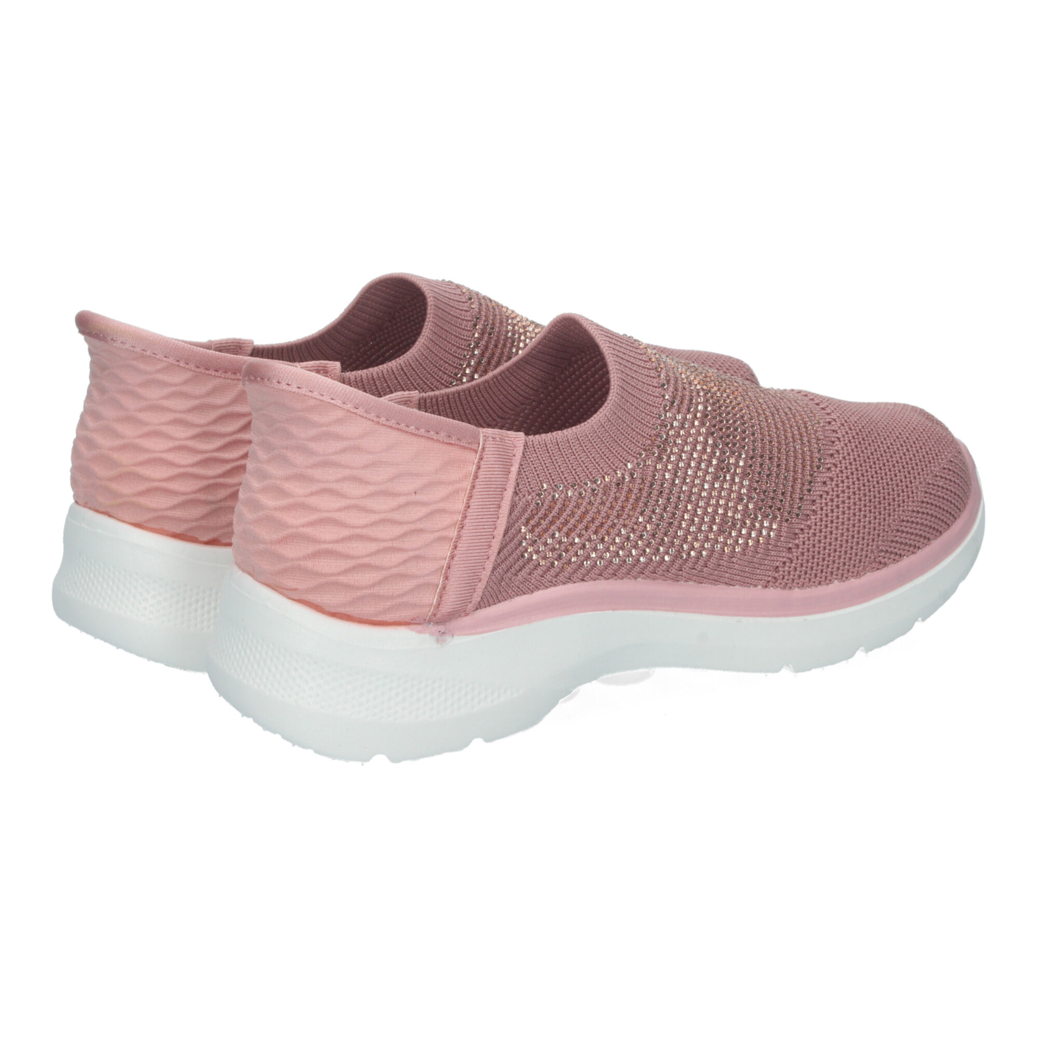 Zapatillas Deportivas de Mujer, Planas, Cómodas Material Elastico