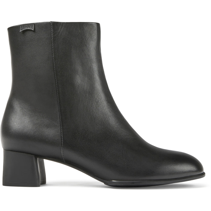Botines - CAMPER Katie - Negro - Cuero liso