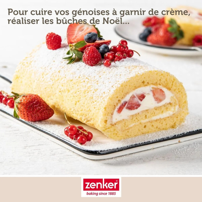 Moule à génoise et biscuit roulé en silicone 36 x 27 cm Zenker Sweet Sensation