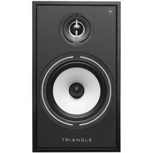 Enceinte bibliothèque active TRIANGLE BR03 Connect Noir