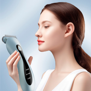 Depiladora con base de carga y 3 modos de uso para todo el cuerpo.