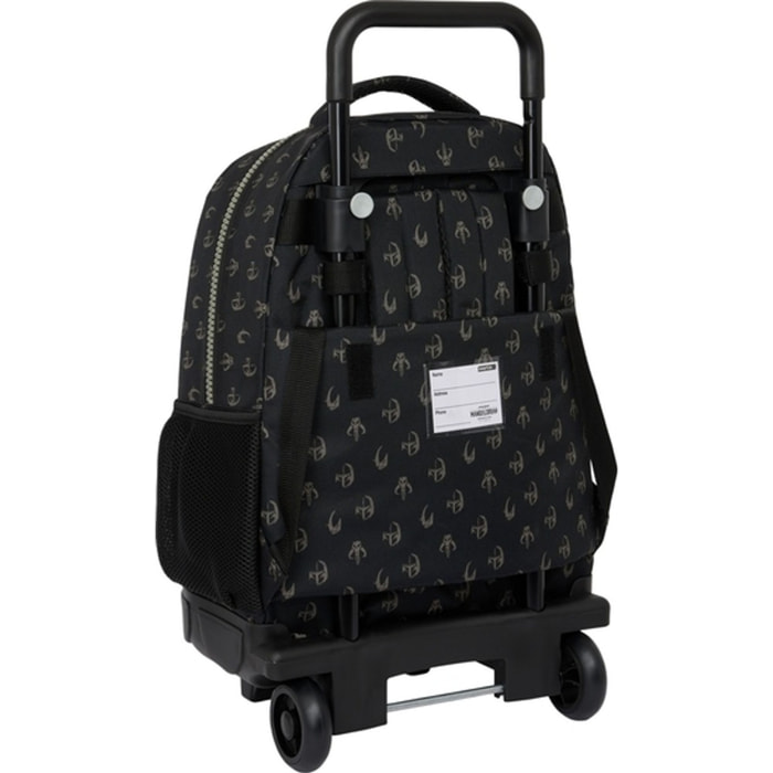 Mochila gde. c/ruedas compact extraible the mandalorian "this is the way"