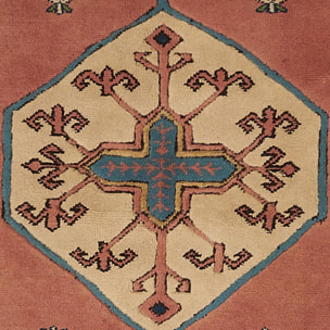 Authentique tapis d'orient, Gabbeh noué à la main en Turquie