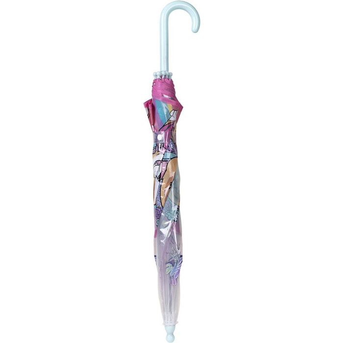 Paraguas Manual Poe Burbuja Paw Patrol Skye Pink