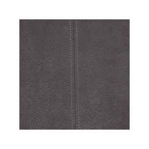 Chaise en tissu gris anthracite et pieds en chêne massif - SAOU