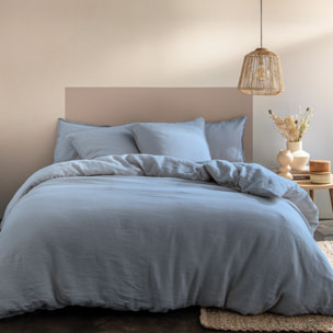 Housse de couette unie en lin, PASSION LIN