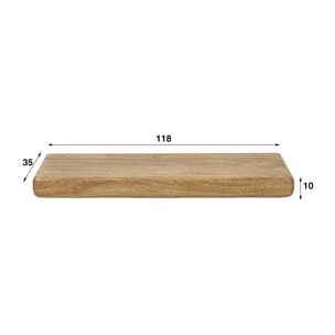 Etagère murale en bois de manguier 118 cm DELHI