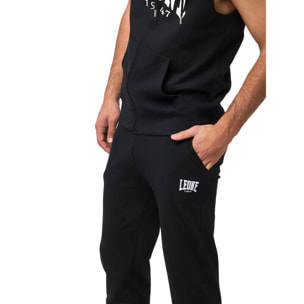 Pantalón deportivo de hombre Leone Basic con puños