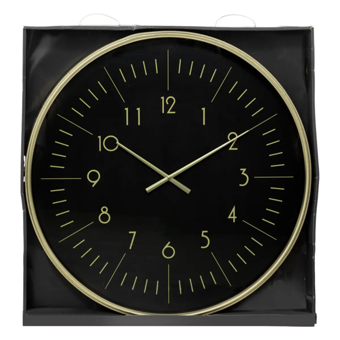 Horloge "Alfie" D75cm noir