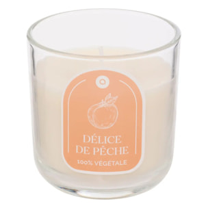 Bougie parfumée " Floa" pêche 115g