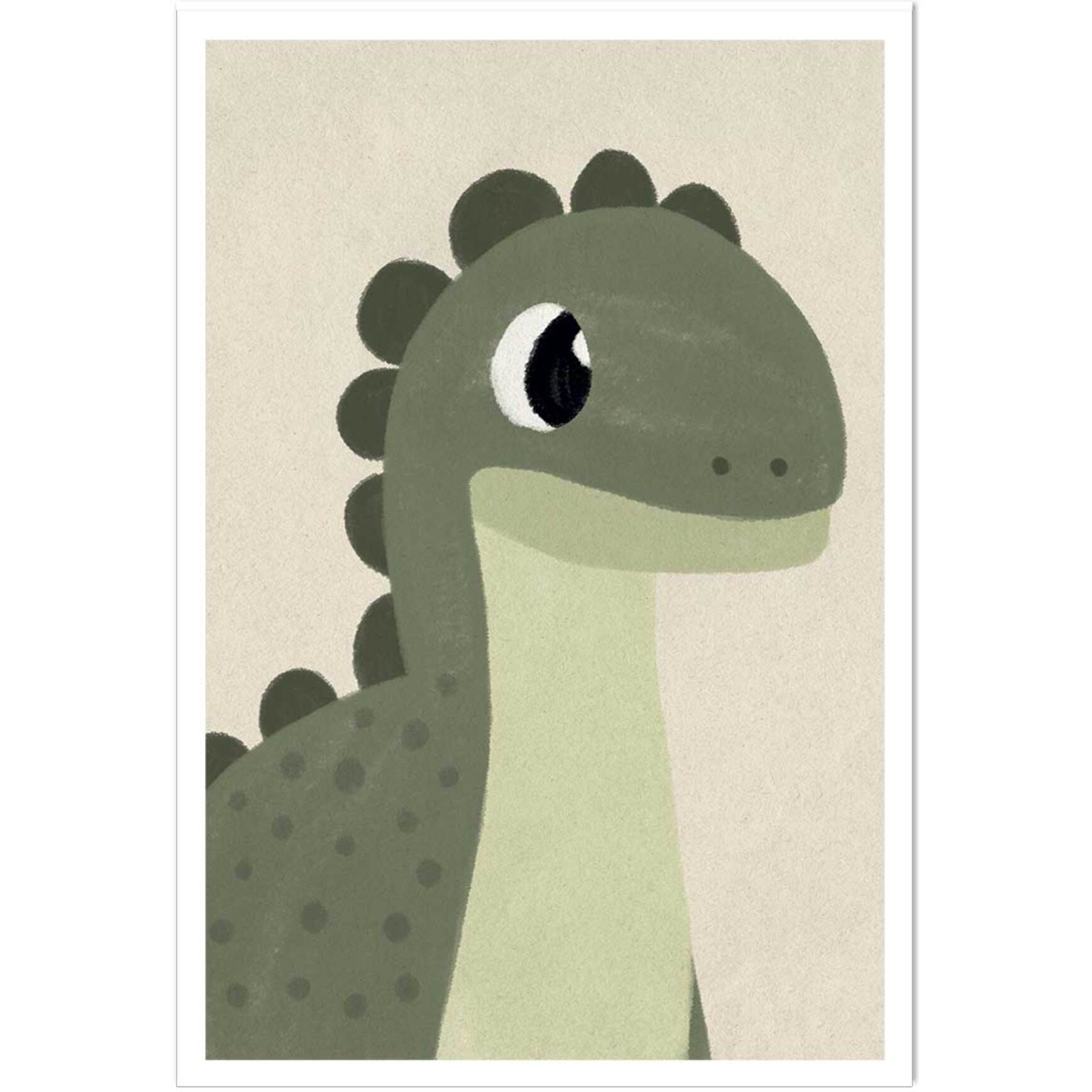 Affiche enfant coco dinosaure Affiche seule