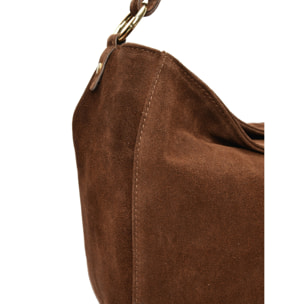 Borsa a tracolla Isabella Rhea Marrone