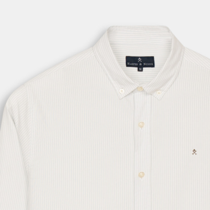 CAMISA MEDITERRANEO STRIPED OXFORD