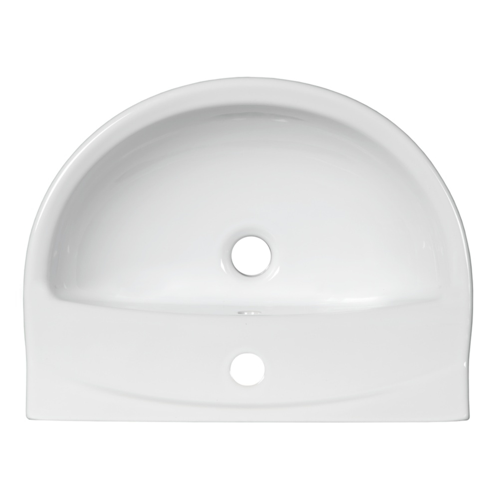 Lavabo S-Line Pro 49,5x38,5 cm trou central pour robinet (SIKOSSLPRO5038)