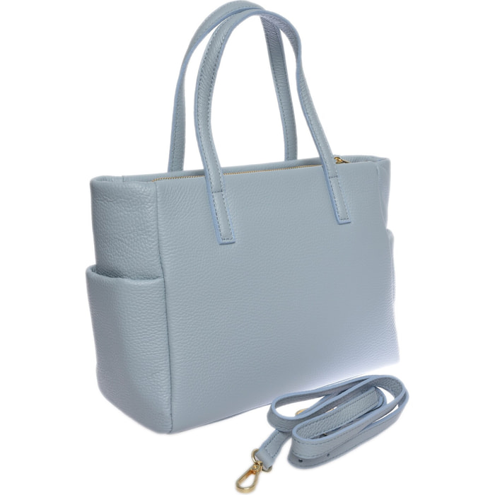 Borsa a mano Anna Luchini Turchese