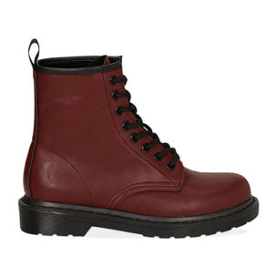 Botines burdeos