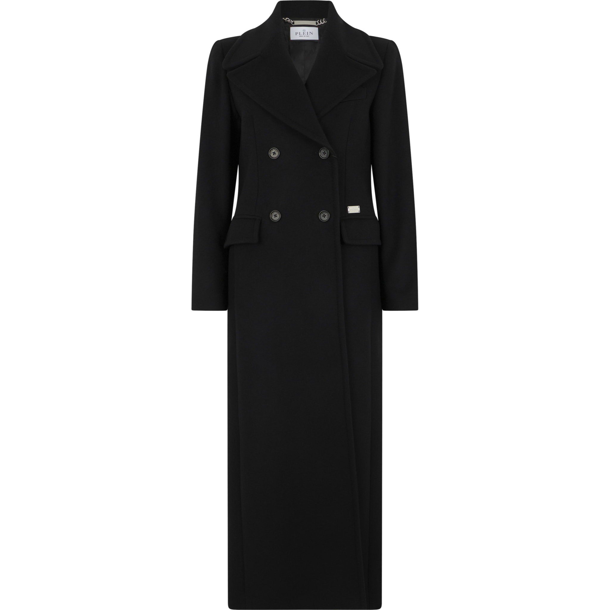 PHILIPP PLEIN Duke Long Coat Baroque Skull