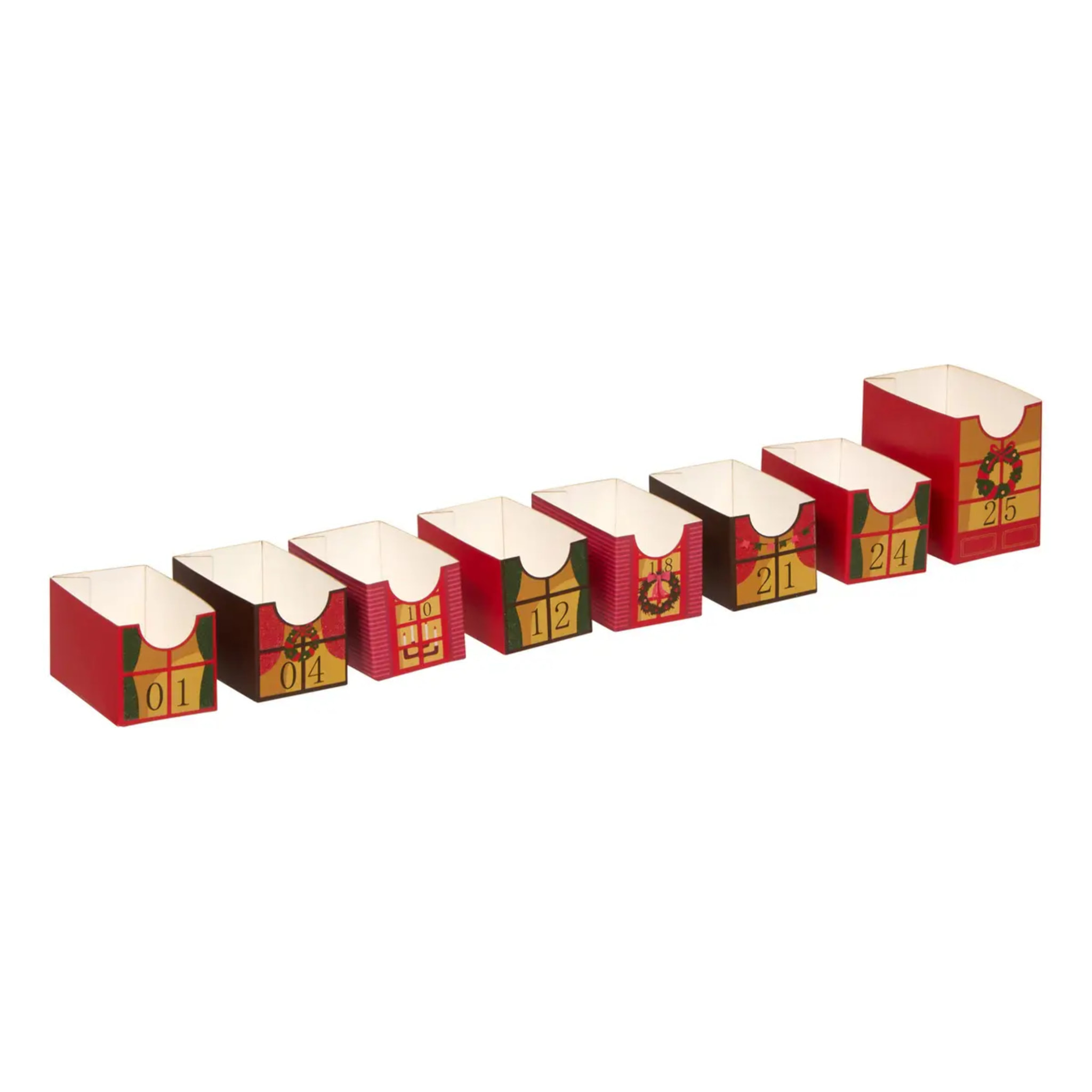 Calendrier de l'Avent maison H. 41 cm