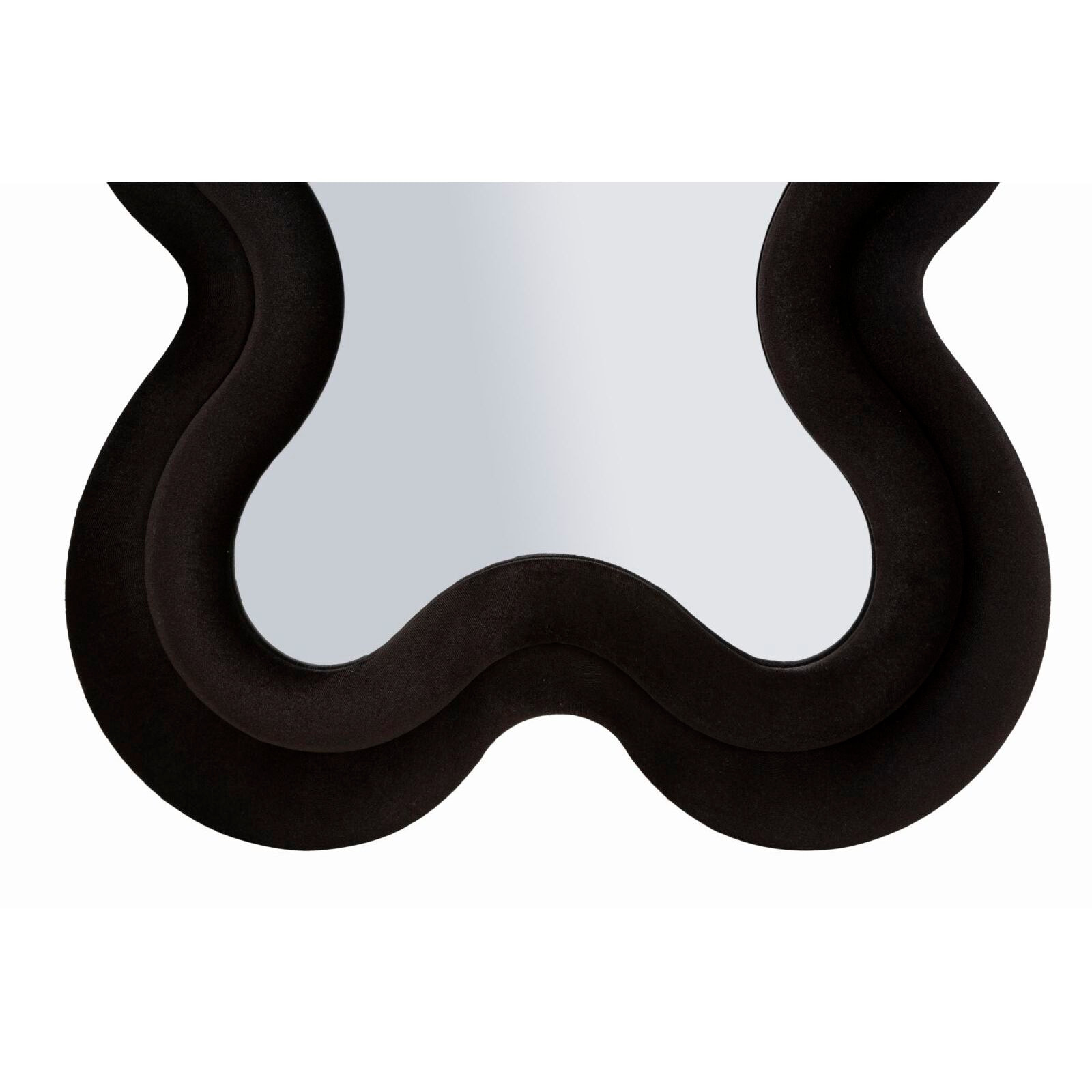 SPECCHIO DA MURO MONICA NERO CM 58X4X160 (MISURA SPECCHIO CM 39X124)