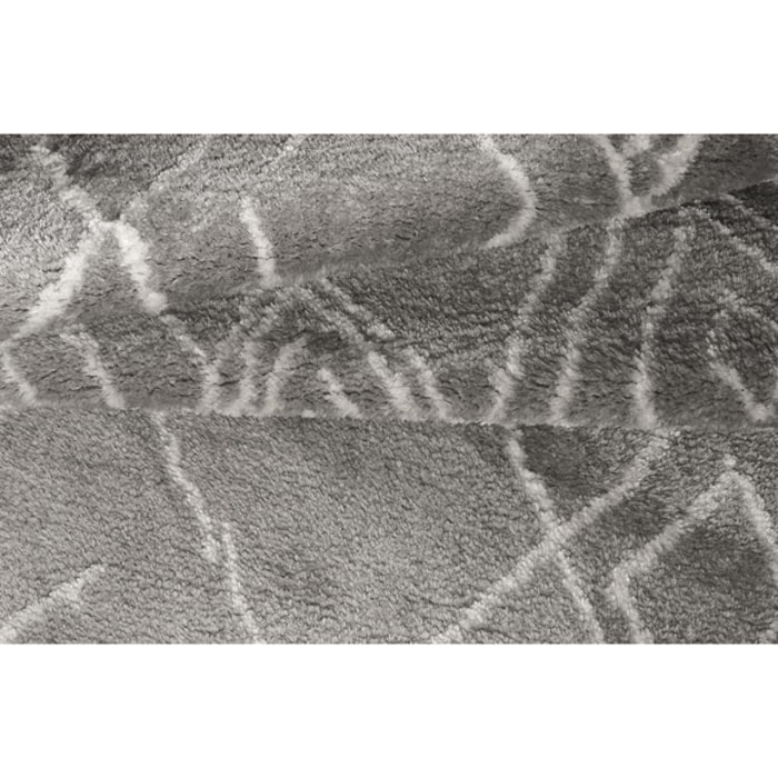 Tappeto Deco Carpet shaggy berbero grigio