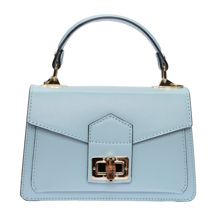 Borsa a mano Anna Luchini Turchese