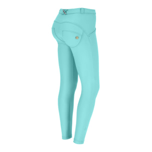 Pantaloni push up WR.UP® 7/8 superskinny similpelle ecologica