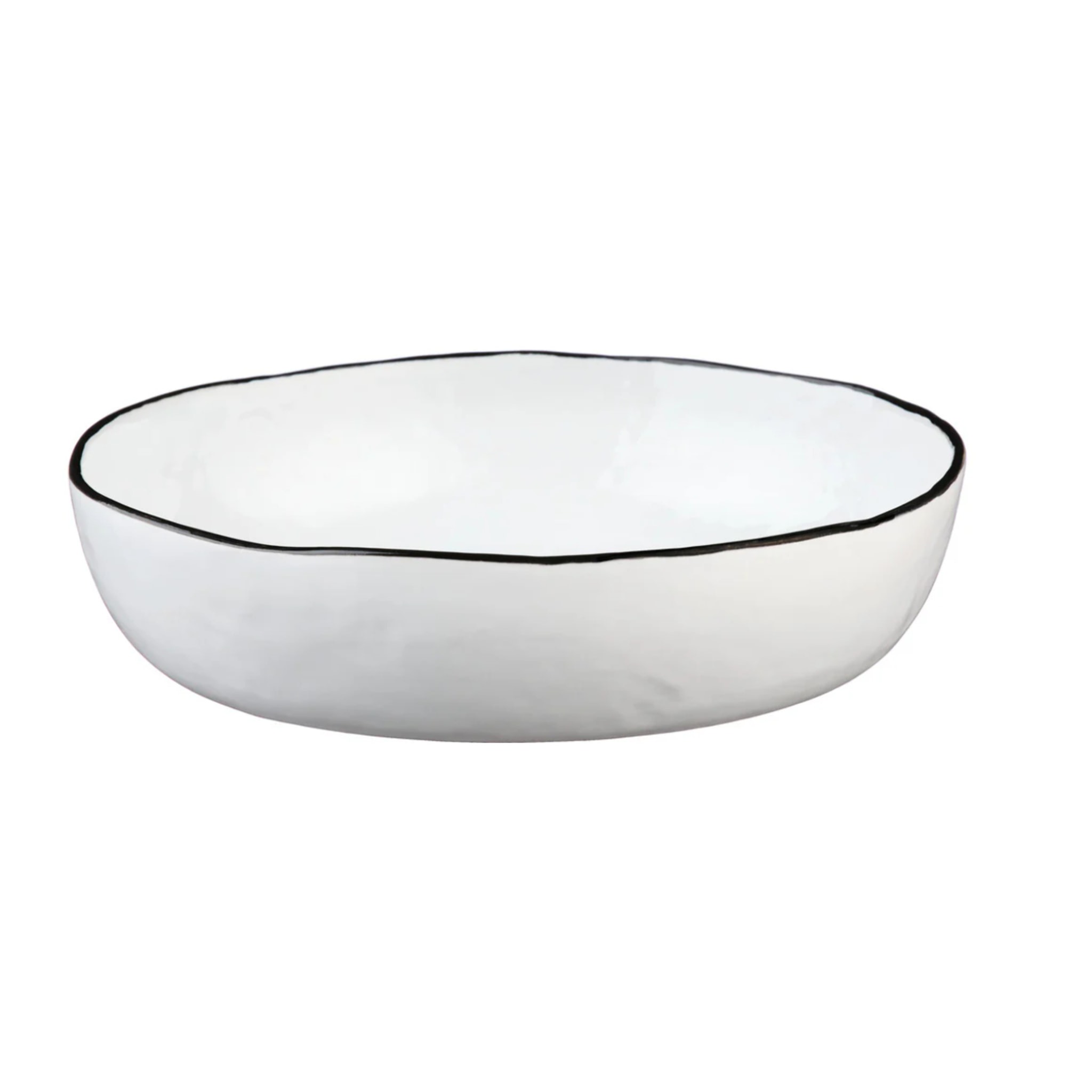 Assiette creuse PURE Ø21,5cm - 4 pièces - Blanc Neige