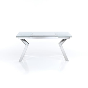 Tomasucci table extensible DAVEN Transparent.